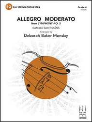 Allegro Moderato Orchestra sheet music cover Thumbnail